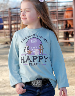 Girl's Happy Barn Tee - Cruel Girl