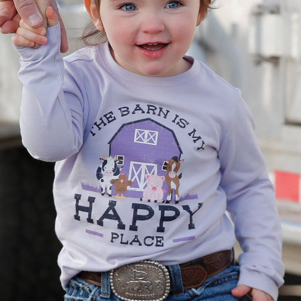 Toddler Happy Barn Tee - Cruel Girl