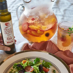 Peach Balsamic Vinegar - Texas Hill Country Olive Co.