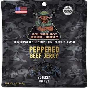 Peppered Beef Jerky - Soldier Boy