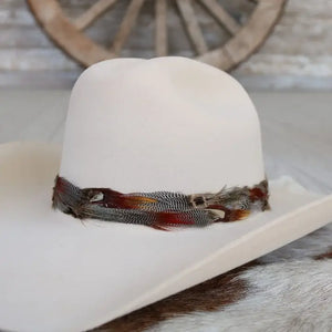 Feather Hat Band/Dripping Springs - Willow Lane