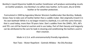 Bentley's Original Leather Conditioner - Bentley's