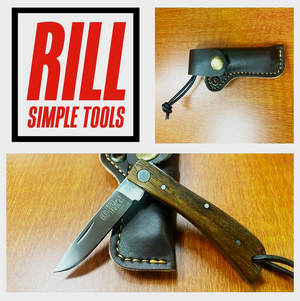 The Ruck Folding Work Knife - Rill Simple Tools