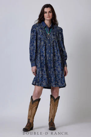 Women's Cowboy 101 Dress - Double D Ranch Hamley Western Store Women's Cowboy 101 Dress - Double D Ranch Hamley Western Store