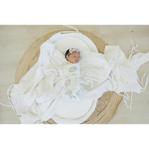 Organic Cotton Blanket - Quail Nest