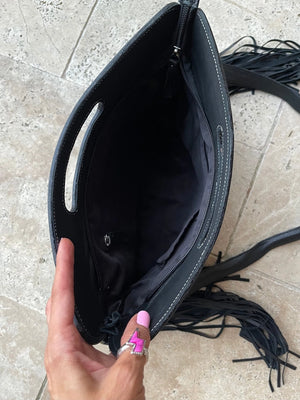 The Maggie With Fringe Handbag - Boho Ranch