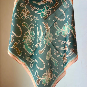 Western Wild Rag Scarf - Tirzah Lane Art