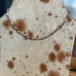 Sterling Pearl Torpedo Beads - Z Bars