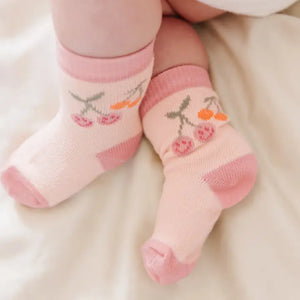 Baby Socks Trio Cherry Cute - JuJuBe
