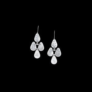 The Crystal Chandelier Earrings - Vogt Silversmiths