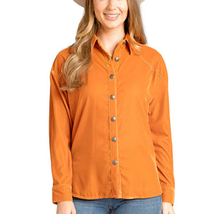 Women's Velvet Blouse - Rock & Roll Denim