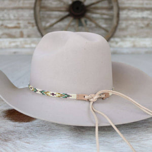 Western Beaded Hat Band/Santa Fe -Willow Lane Hat Co.