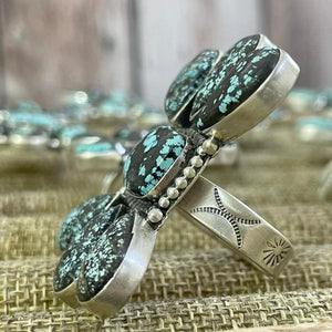 Lander Turquoise Ring - Nizhoni Traders LLC