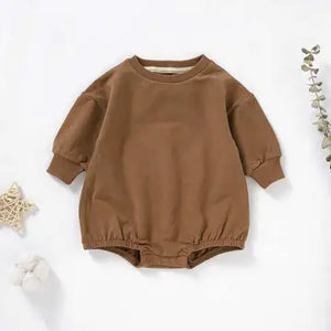 Baby Sweater Bubble Romper - Boho + Babe