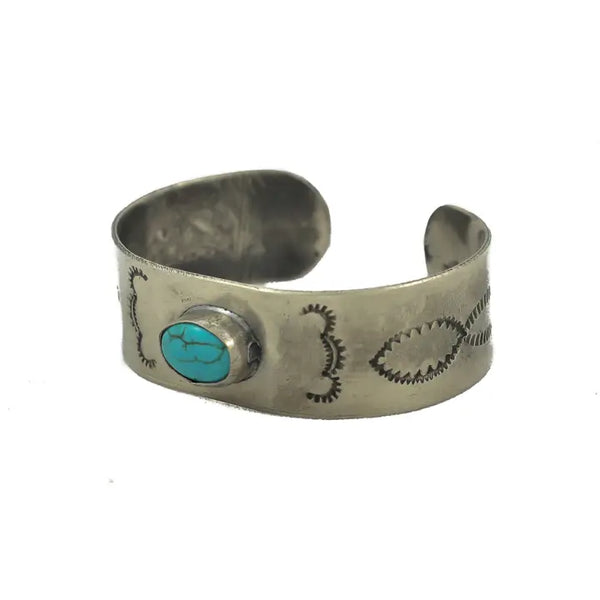 Cloud Stamping Bracelet -J. Alexander Rustic Silver