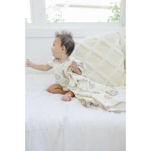 Organic Cotton Blanket - Quail Nest