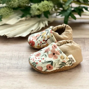 Infant Spring Floral Moccasins - Trendy Baby Mocc Shop