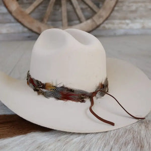 Feather Hat Band/Dripping Springs - Willow Lane
