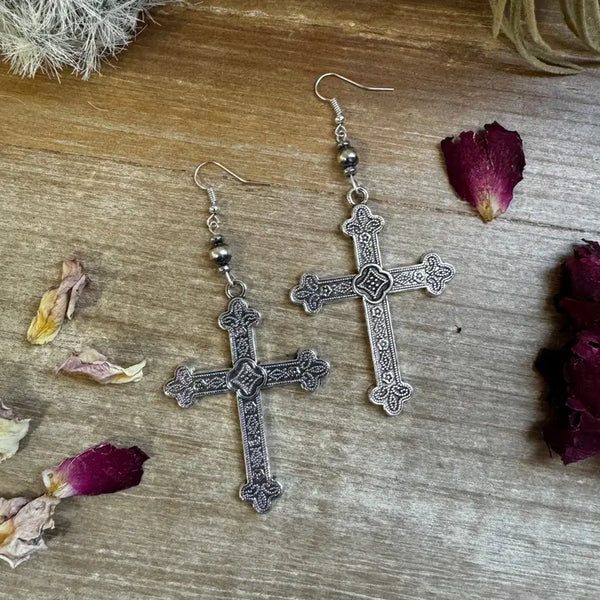 Cross Earrings