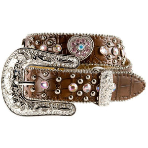 Girls Heart and Concho Belt - M&F Western Products