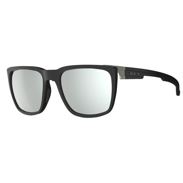 Adams Sunglasses Black/Gray/Silver - Bex