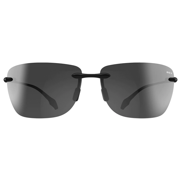 Jaxyn XL Sunglasses Black/Gray - Bex