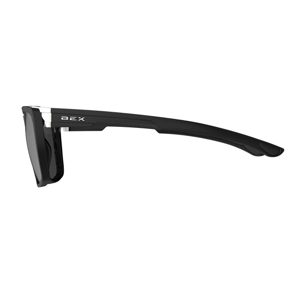 Adams Sunglasses Black/Gray/Silver - Bex