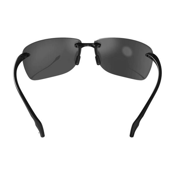 Jaxyn XL Sunglasses Black/Gray - Bex