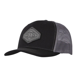 STS RANCHWEAR Blk/Gry Lin. Diamond Cap