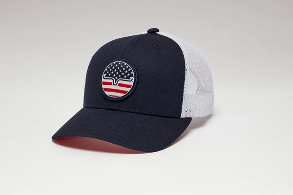 Stars N Stripes Navy Hat - Kimes Ranch