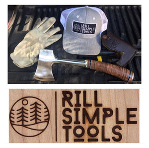 Full Metal Jacket Axe with Sheath - Rill Simple Tools