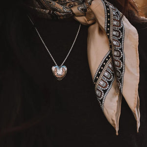 The Rodeo Sweetheart Necklace - Vogt Silversmith