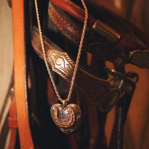 The Rodeo Sweetheart Necklace - Vogt Silversmith