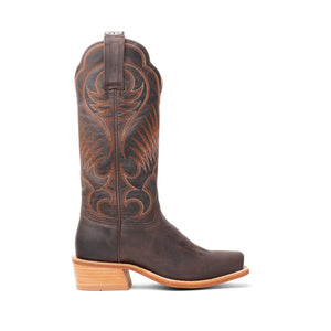 Women's Leawood Brown Boot - Hyer