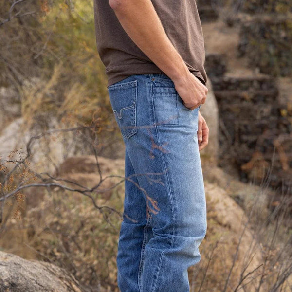 Men's James Mid Wash Jeans - Kimes Ranch