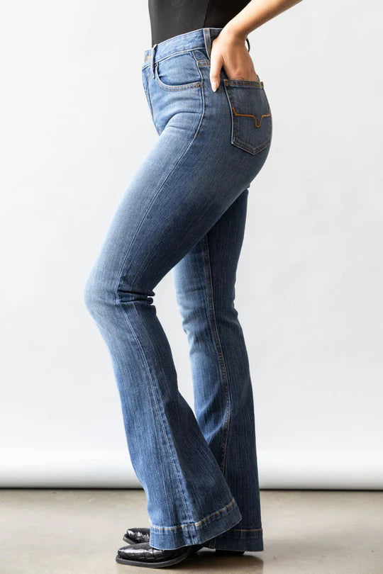 Jennifer Mid Wash Jeans - Kimes Ranch