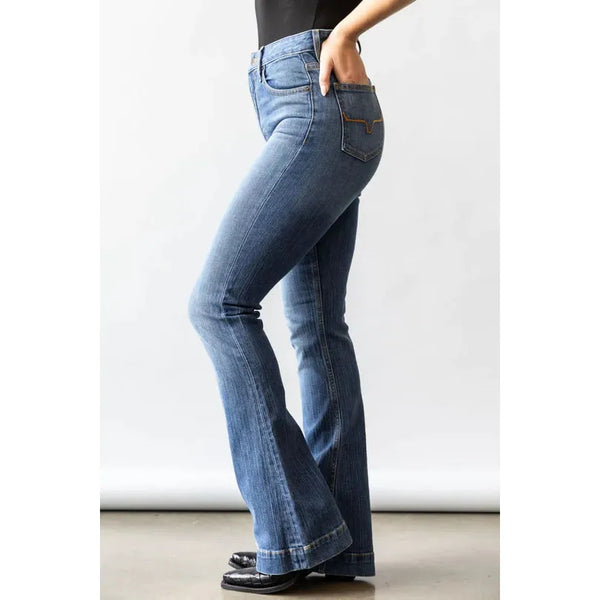 Women's Jennifer Mid Wash Jeans - Kimes Ranch