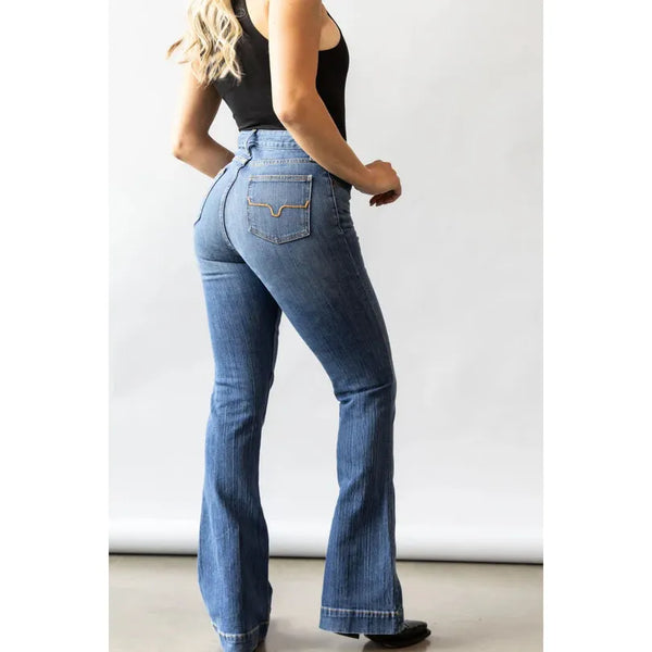 Women's Jennifer Mid Wash Jeans - Kimes Ranch