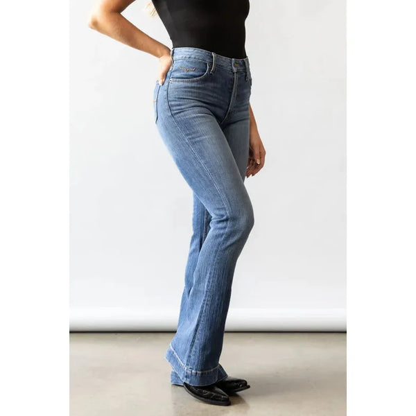 Women's Jennifer Mid Wash Jeans - Kimes Ranch