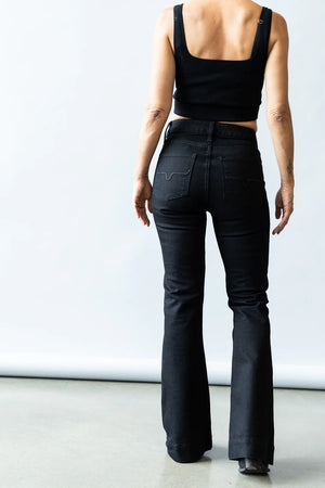 Women's Jennifer Black Jeans - Kimes Ranch