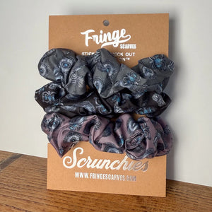 Scrunchies Neutrals - Fringe Scarves