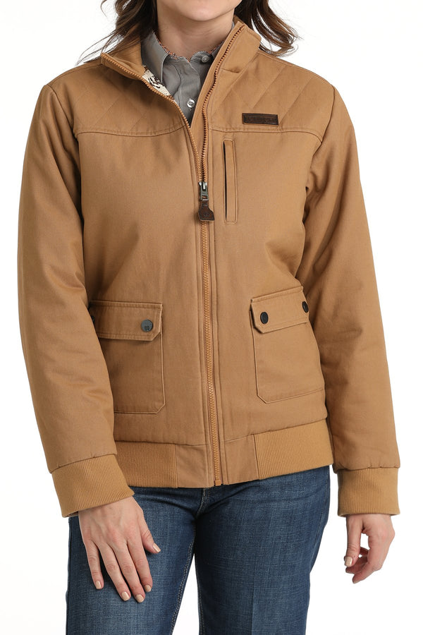 Ladies Barn Bomber Jacket - Cinch