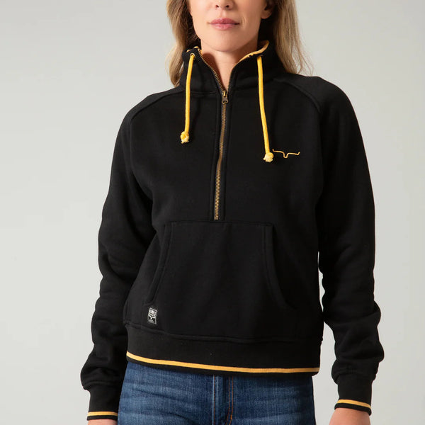 Women's Black Sweatshirt - Kimes Ranch