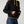 Women's Black Sweatshirt - Kimes Ranch