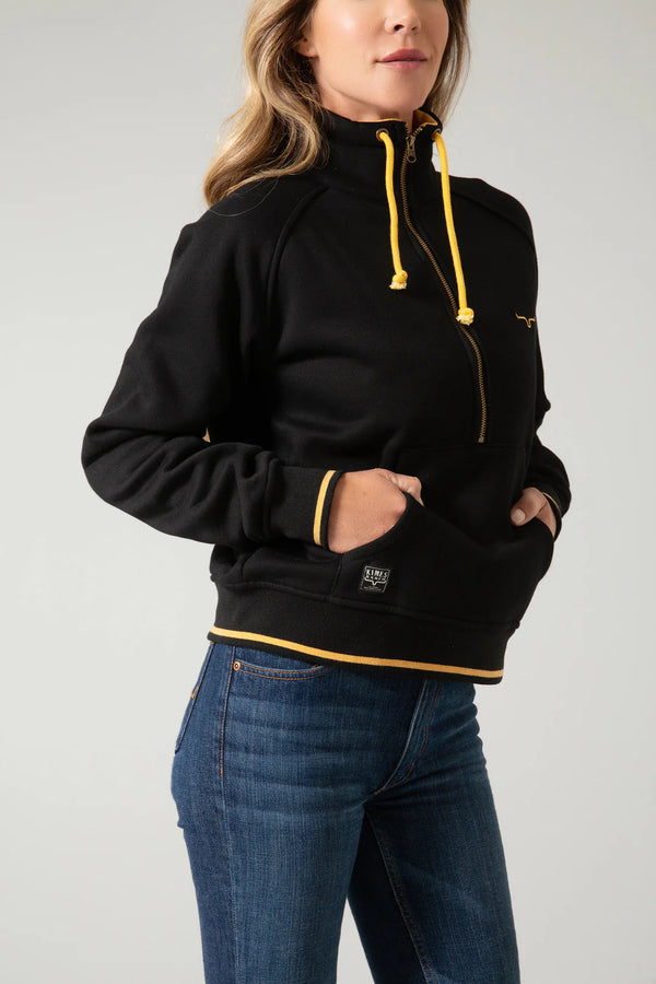 Women's Black Sweatshirt - Kimes Ranch