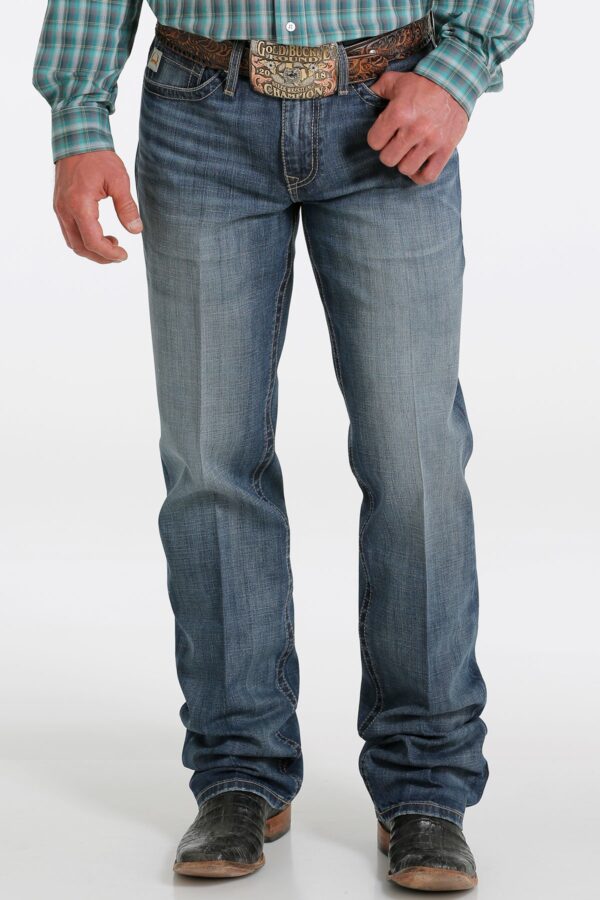 Grant Dark Stonewash Jeans - Cinch