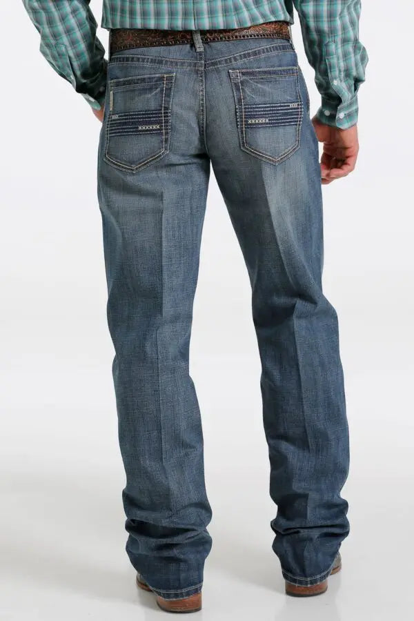 Grant Dark Stonewash Jeans - Cinch