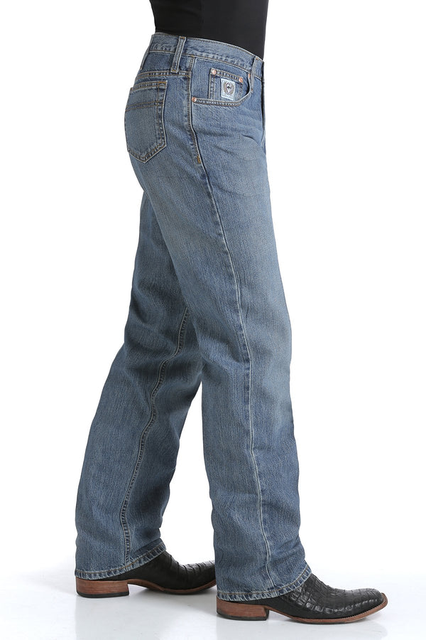 Men's Medium Stonewash Jeans - Cinch White Label