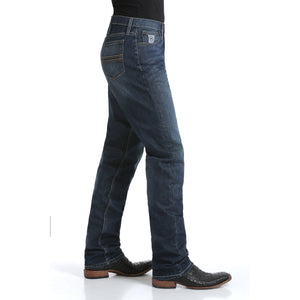 Men's Slim Fit Dark Stone Jeans - Cinch Silver Label