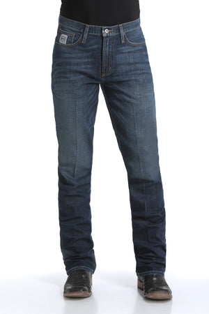 Men's Slim Fit Dark Stone Jeans - Cinch Silver Label
